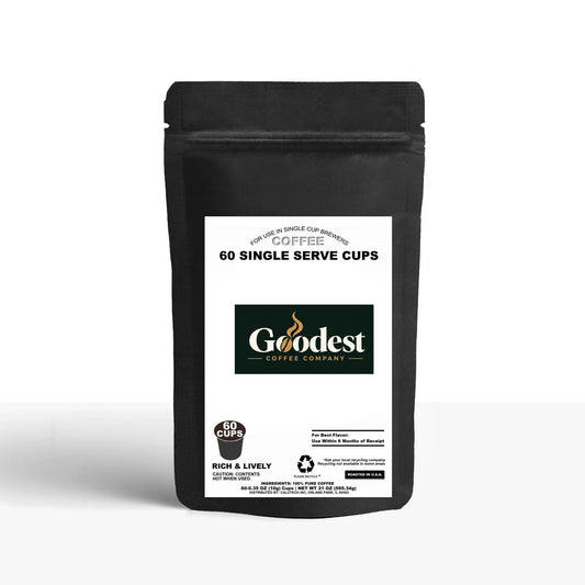 60 Pack Single Serve Coffee Capsules